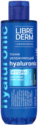 Тоник для лица Librederm Hydra Гиалуроновый Увлажняющий для сухой кожи (200мл)