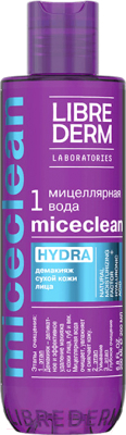 Мицеллярная вода Librederm Miceclean Hydra Для сухой кожи (200мл)