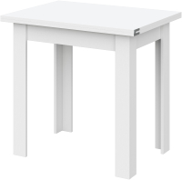 Обеденный стол NN мебель СО 3 раскладной (белый) - 