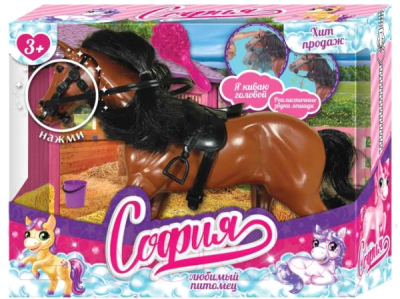 Набор аксессуаров для куклы Карапуз Лошадь для Софии / HY824738-22-PH-S