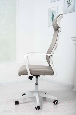 Кресло офисное Calviano Air (серый/бежевый)