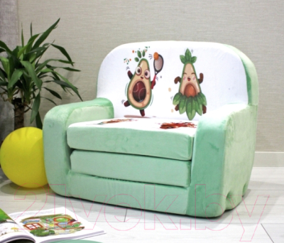 Кресло-игрушка SunRain Классик Авокадо (зеленый)