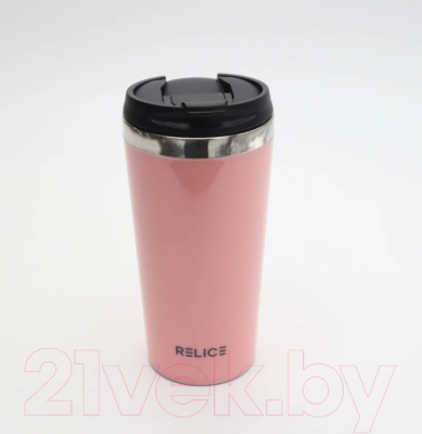 Термокружка Relice RL-8400 (розовый)