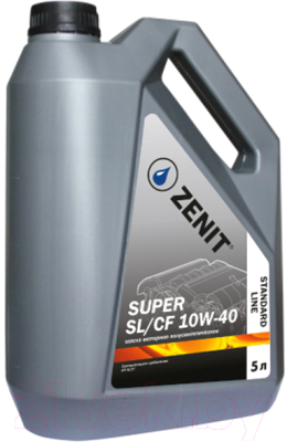 Моторное масло Zenit Super SL/CF 10W-40 / Зенит-SL-S-SL10 (5л)