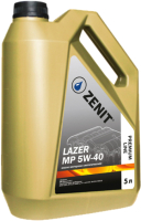 Моторное масло Zenit Premium Line Lazer MP 5W-40 / Зенит-PL-L-MP5W-40-5 (5л) - 