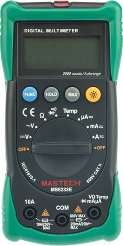 Мультиметр цифровой Mastech MS8233E