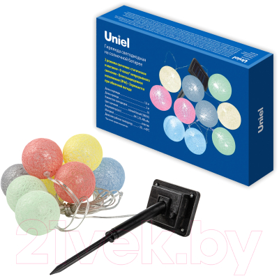 Тайские фонарики Uniel USL-S-139/PM2000 Cotton Balls / UL-00010436