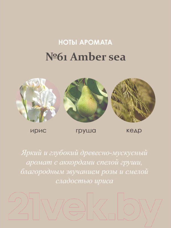Аромадиффузор Aroma Republic №61 Amber Sea