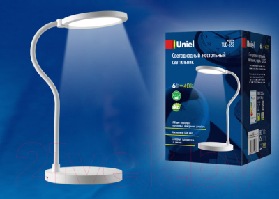 Настольная лампа Uniel TLD-553 / UL-00003338 (белый)