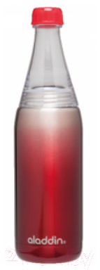 Бутылка для воды Easy Gifts Fresco Twist & Go Bottle / 1002863004 (красный/прозрачный)