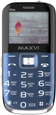 Изображение товара Мобильный телефон Maxvi B6ds (маренго)