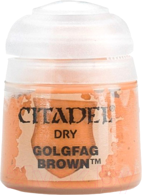 Краска для моделей Citadel Dry. Goldfag Brown / 23-26 (12мл)