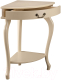 Миниатюра изображения товара Консольный столик Glider Элегант угловой (дуб шампань)