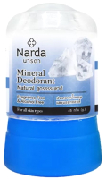 

Дезодорант-кристалл Narda, Mineral Deodorant Natural
