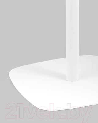 Барный стол Stool Group Form 60x60 / T-005H (светлое дерево/белый)