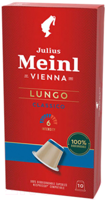 Кофе в капсулах Julius Meinl Inspresso Biodegradable Lungo Classico (10шт)