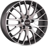 

Литой диск Proma, GT 16x6.5" 5x100мм DIA 57.1мм ET 38мм Алмаз