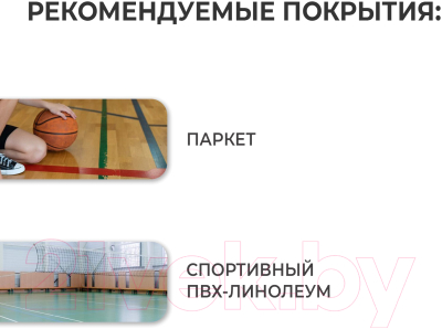 Баскетбольный мяч Onlytop Россия / 487623 (размер 7)