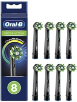 Набор насадок для зубной щетки Oral-B 3D Black CleanMaximiser (8шт) - 