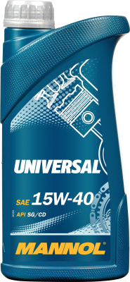 Моторное масло Mannol Universal 15W40 SG/CD / MN7405-1 (1л)