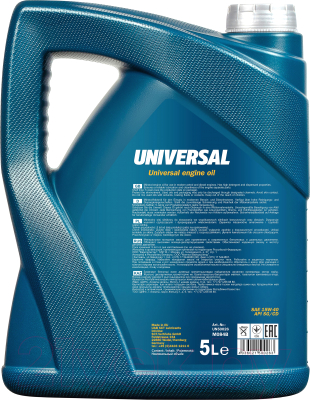 Моторное масло Mannol Universal 15W40 SG/CD / MN7405-5 (5л)