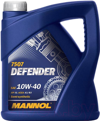 

Моторное масло Mannol, Defender 10W40 SN / MN7507-4