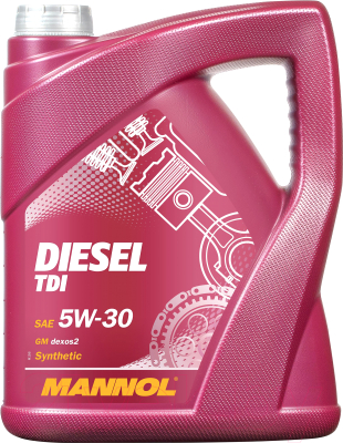 Моторное масло Mannol Diesel TDI 5W30 SN/CH-4 / MN7909-5 (5л)