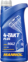 Моторное масло Mannol 4-Takt Plus 10W40 / MN7202-1 (1л) - 