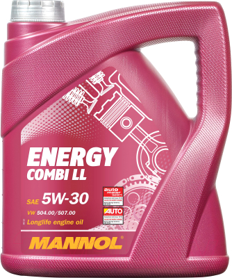 

Моторное масло Mannol, Energy Combi LL 5W30 SN/CF / MN7907-4