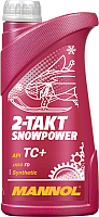 Моторное масло Mannol 2-Takt Snowpower TC+ / MN7201-1 (1л) - 