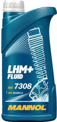 Жидкость гидравлическая Mannol LHM Plus Fluid / MN8301-1 (1л)