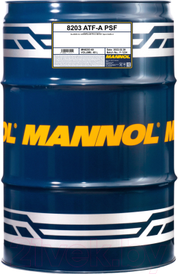 Трансмиссионное масло Mannol ATF-A/PSF / MN8203-60 (60л)