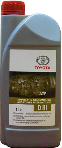 Трансмиссионное масло TOYOTA ATF Dextron III / 0888680506