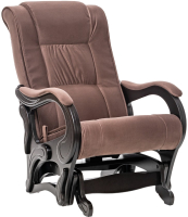 Кресло-глайдер Glider 78 Люкс со стопором (Maxx 235/венге) - 