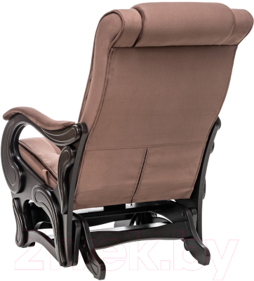 Кресло-глайдер Glider 78 Люкс со стопором (Maxx 235/венге)