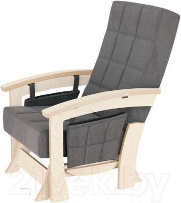 Glider Nordic шпон (Lunar Grey/дуб) Кресло-маятник купить в Минске ...