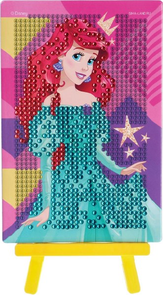 Набор алмазной вышивки Disney Самая милая. Принцессы. Ариель / 5013015