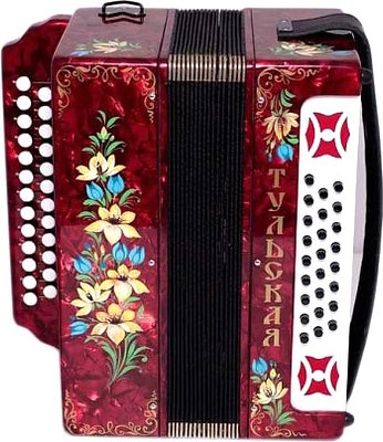 

Гармонь, Тульская-301М 25x25-III / G-21-RD