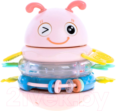 Развивающая игрушка Sima-Land Неваляшка Милашка / 6975773 (розовый)