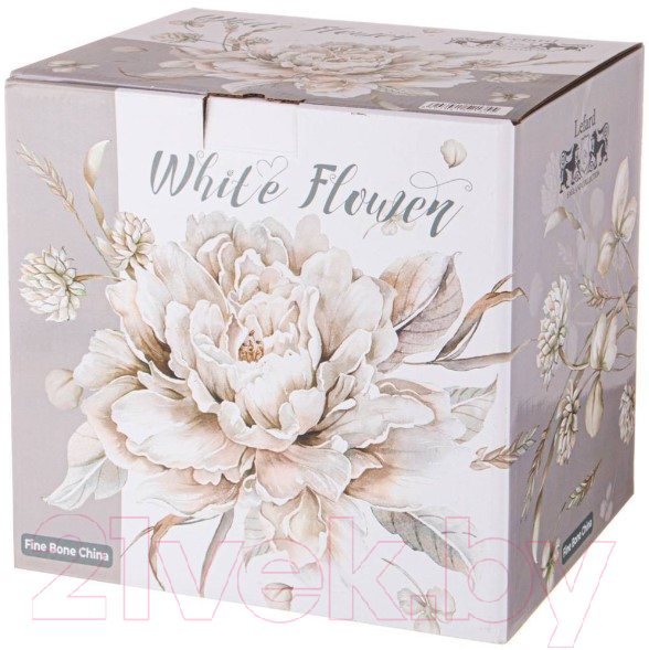 Набор тарелок Lefard White Flower 415-2135