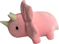 

Мягкая игрушка KID Toys, Динозавр Трицератопс Дора / 395