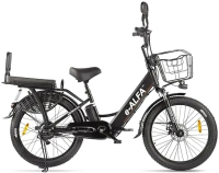 Электровелосипед Green City e-ALFA Fat (черный) - 