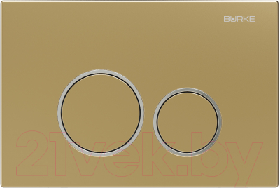 Кнопка для инсталляции Burke Тип 05 / 105.GH.1 (золото/хром глянцевый)