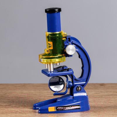 Микроскоп оптический Sima-Land 454010 (синий)