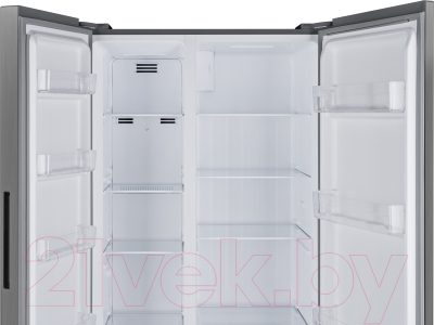 Изображение товара Холодильник с морозильником Weissgauff WSBS 500 NFX Inverter