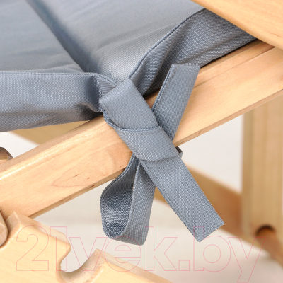 Подушка для садовой мебели Этель 9361558 (серо-голубой)