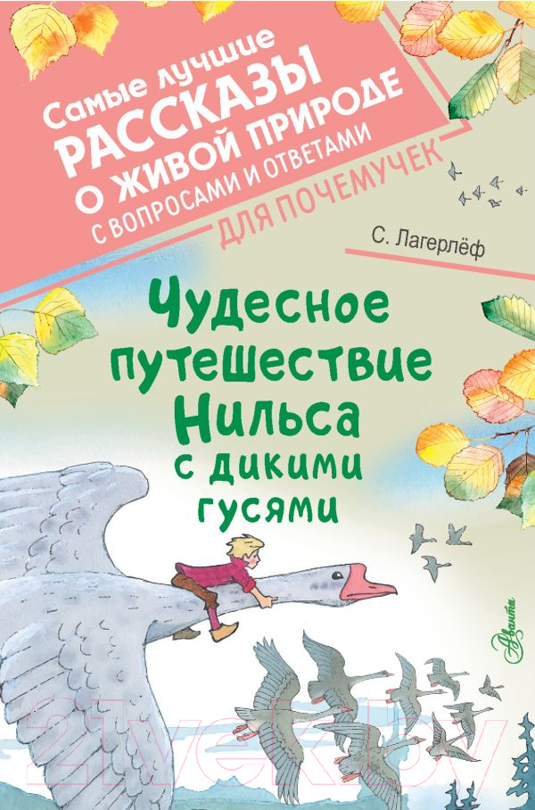 Художественная книга АСТ Чудесное путешествие Нильса с дикими гусями / 9785171497750 (Лагерлеф С.) — фото 1