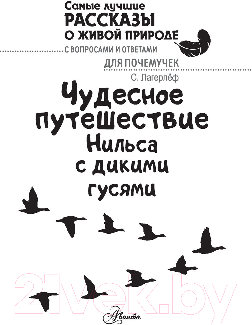 Художественная книга АСТ Чудесное путешествие Нильса с дикими гусями / 9785171497750 (Лагерлеф С.) — фото 2