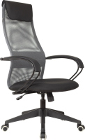 Кресло офисное Бюрократ CH-607 (темно-серый TW-04/черный Neo Black) - 