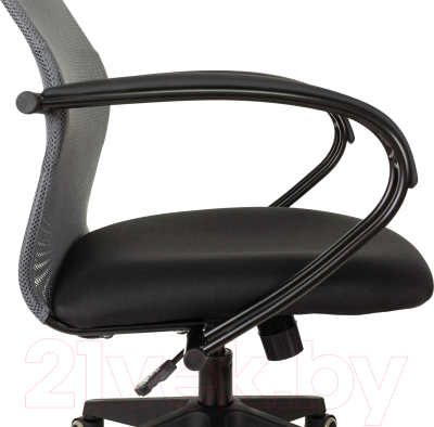 Кресло офисное Бюрократ CH-607 (темно-серый TW-04/черный Neo Black)